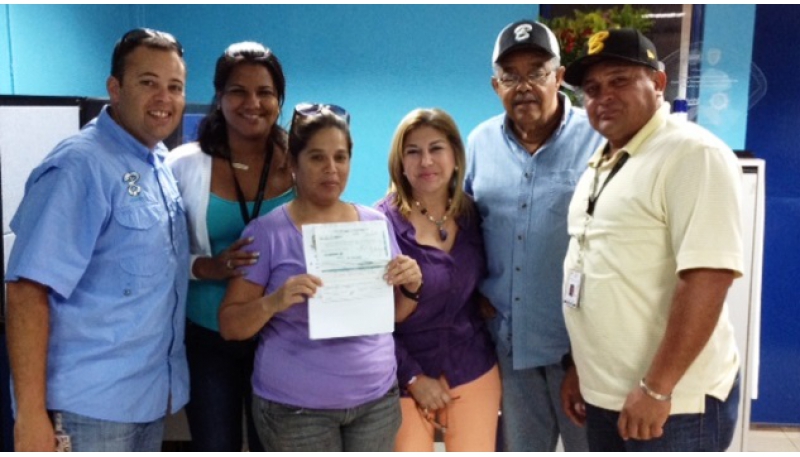 Bravos de Margarita realizó donativo a joven margariteño