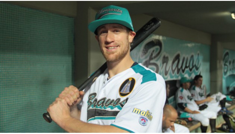 El jardinero Tyler Graham se reportó con Bravos de Margarita