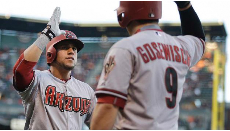 David Peralta dio su 2do cuadrangular