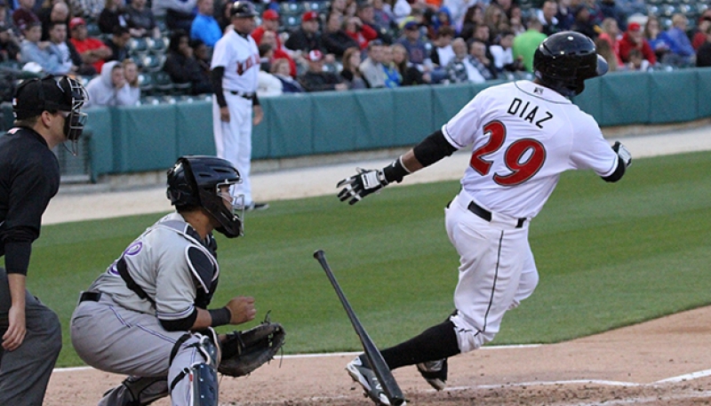 Elías Díaz conectó de 4-3 con empujada