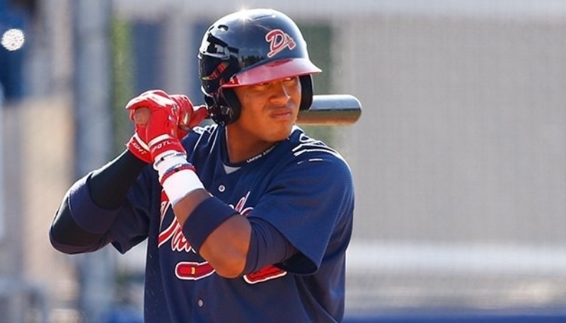 Kevin Maitán conectó su primer cuadrangular