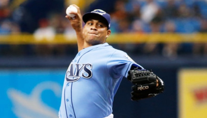 Yonny Chirinos se estrenó en las Grandes Ligas