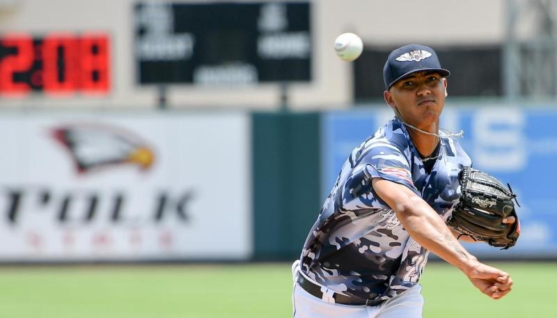 Alfred Gutiérrez lanzó en el Juego de las Estrellas