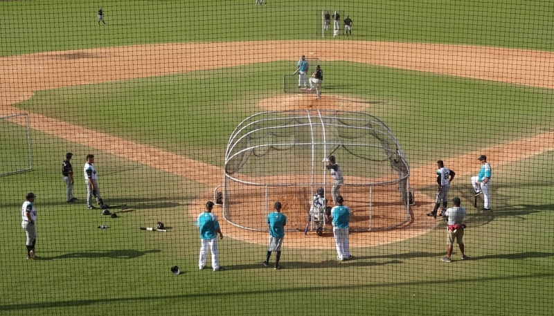 La práctica de los Bravos cambio de turno