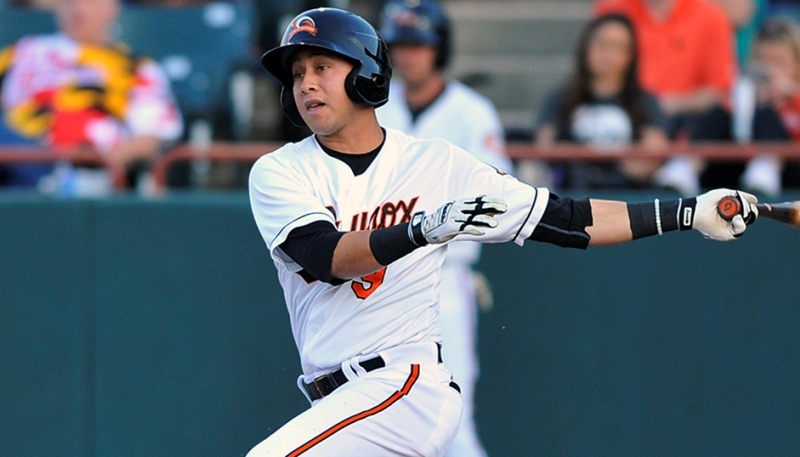 El campocorto Erick Salcedo llegó a los Bravos