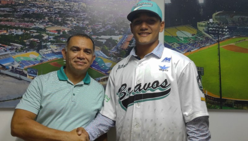 TALENTOSO CAMPOCORTO MARGARITEÑO CUMPLE SUEÑO DE FIRMAR CON BRAVOS